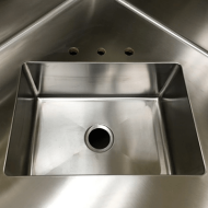 Stainless steel lab sink